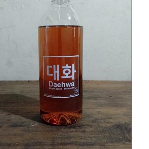 

♣ 1 liter minyak wijen/sesame oil pure 100%/murni halal ✩