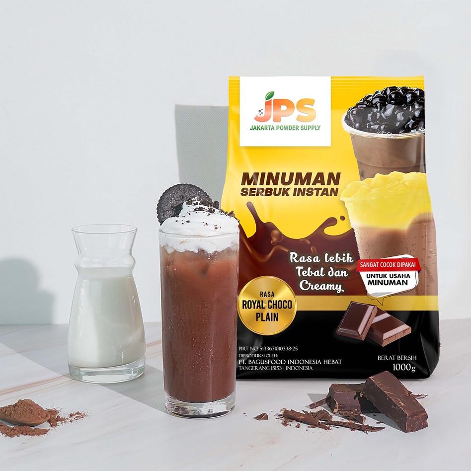 

✨BIG SALE✨ Powder Drink JPS Bubuk Minuman Rasa ROYAL CHOCO PLAIN 1Kg murah