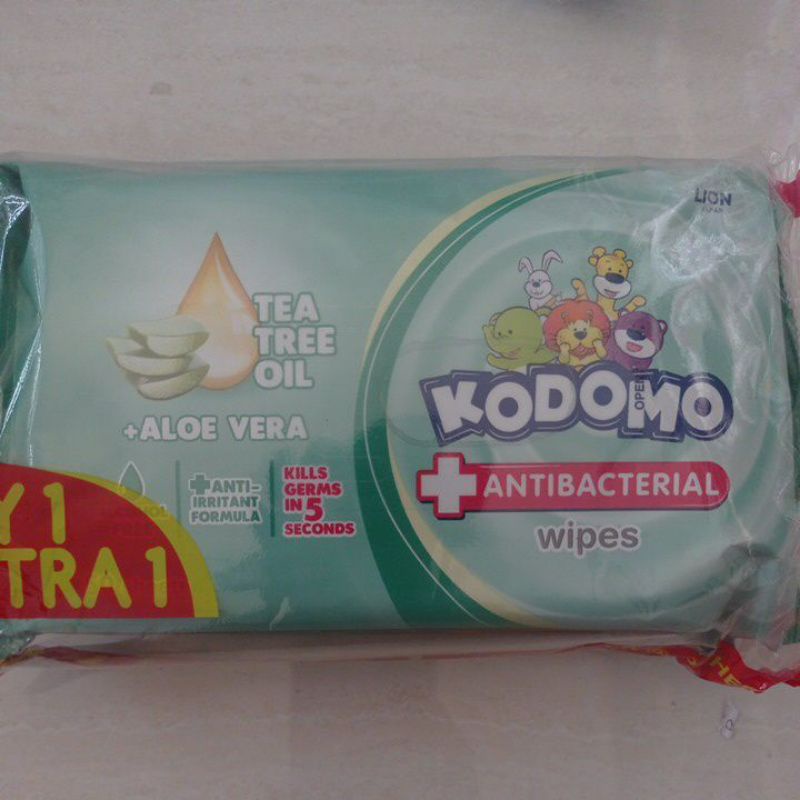 Kodomo Anti Bacterial Wipes (Buy 1 Extra 1)