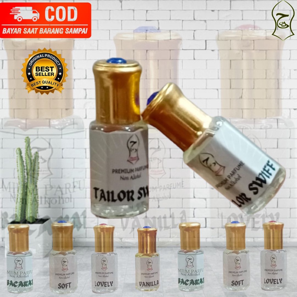 Parfum premium 6 ml,3ml dan 12 ml minyak wangin non alkohol MURAH