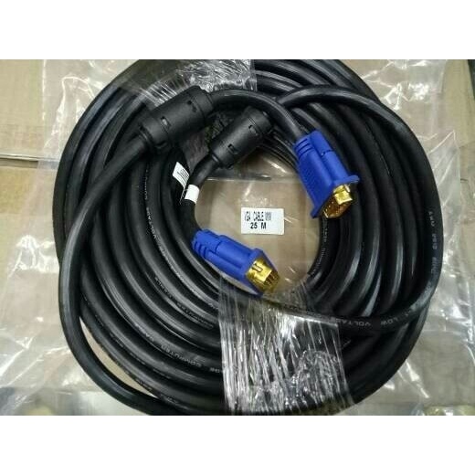 KABEL VGA 25M HIGH QUALITY (GOLD PLATED) / VGA 25 METER / VGA 25 M