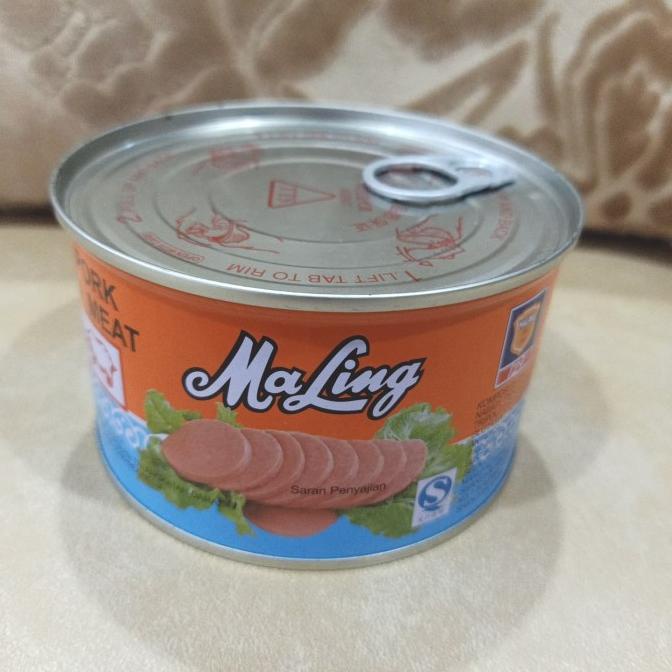 

Ham Maling TTS Canned Pork Luncheon Meat 397gr TERLARIS