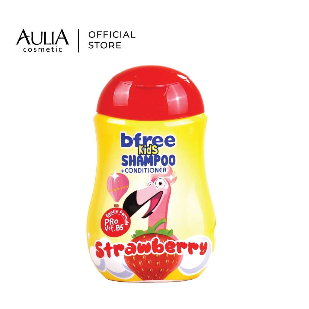 (RM) BFREE Kids Shampoo 200ml + Conditioner,Vitamin B5 dengan Aroma Buah buahan - SAMPO BFREE KIDS ANAK