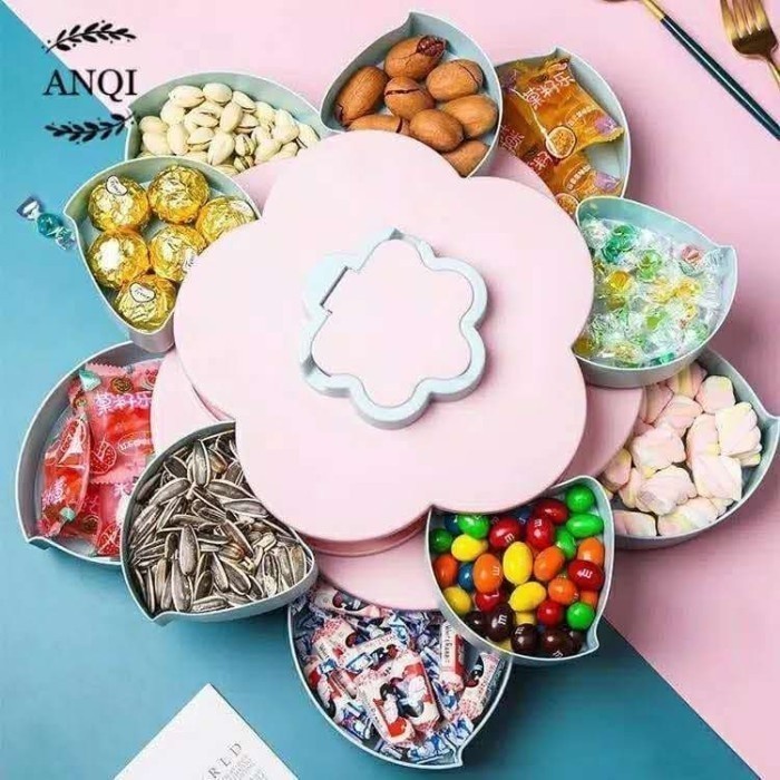 TOPLES BUNGA 2 TINGKAT / TOPLES PUTAR BENTUK BUNGA / DW-02