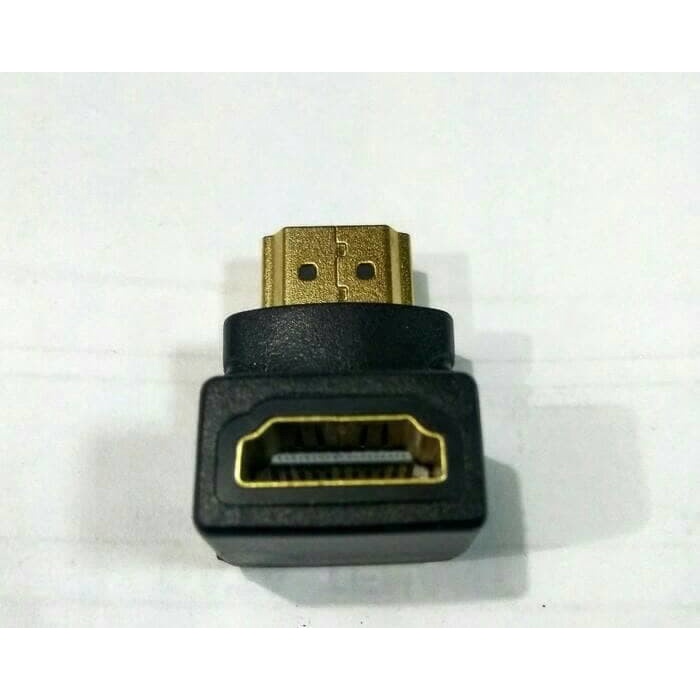 CONVERTER / GENDER / ADAPTER / CONNECTOR HDMI MALE - FEMALE BENTUK L