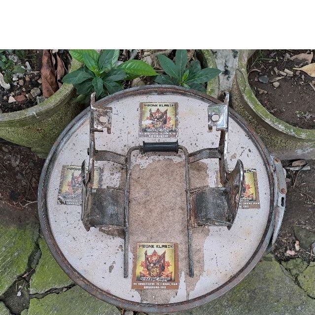 kupingan bracket lampu depan rx king new 2002 sampai 2006 ORIGINAL bracket lampu rx king new dudukan