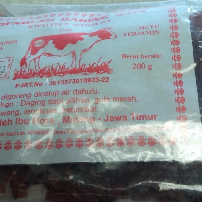 

dendeng daging sapi TERLARIS