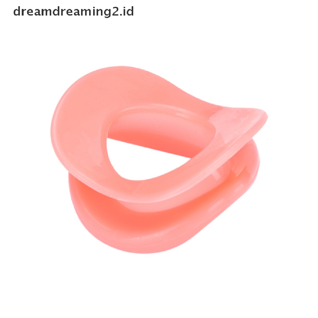 (dream) Silikon Anti Kusut Anti-Aging Wajah Lebih Ramping Latihan Otot Lip Trainer Gym.