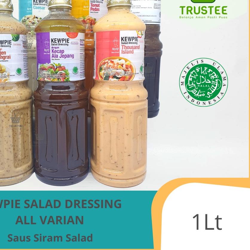 

☊ Kewpie Salad Dressing / Saus Siram Halal 1 liter ♤