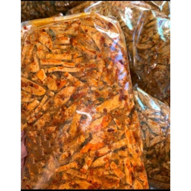 

Basreng pedas daun jeruk 1kg