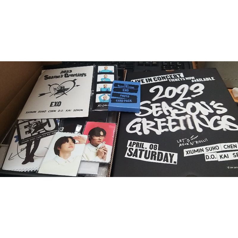 Season Greetings EXO 2023 (SUHO XIUMIN CHEN)