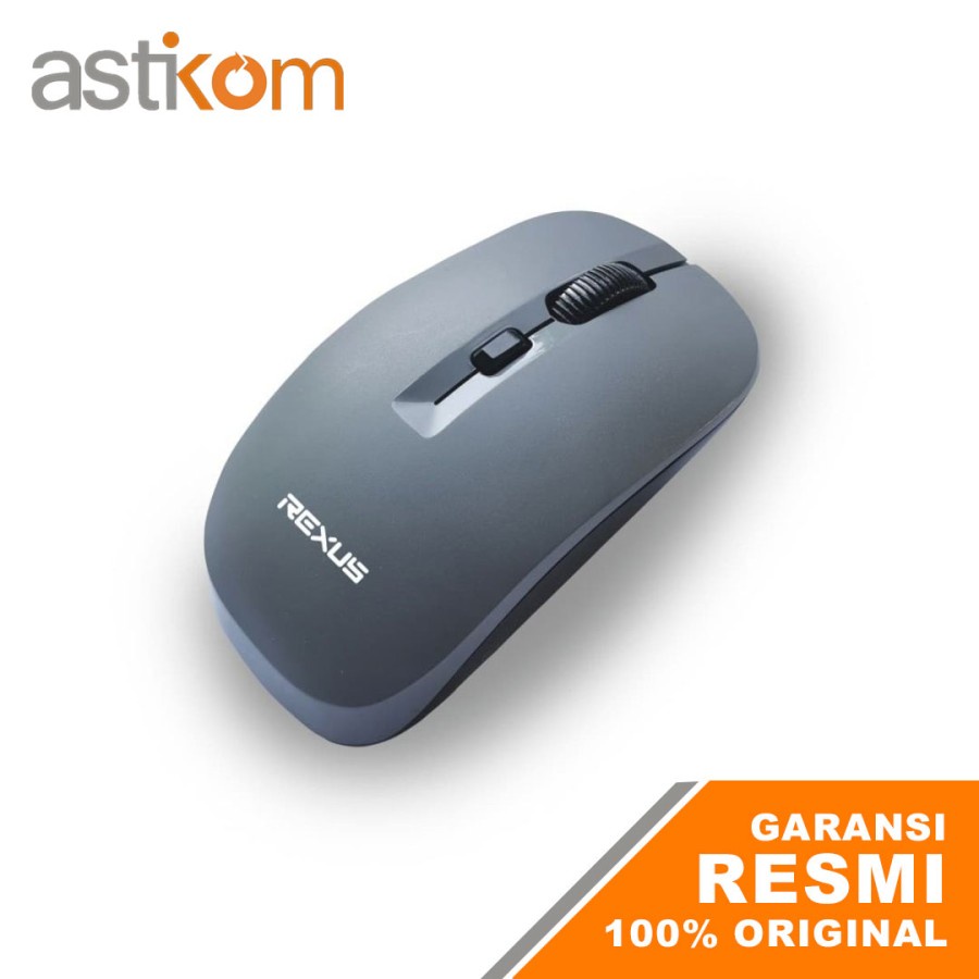 Mouse Wireless Office Rexus Q20 Black Silent Click