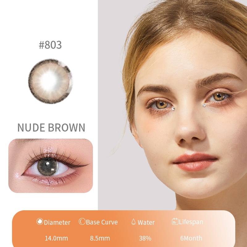 Sepasang Softlens Normal 14.2MM/FREE softlen case(KOREA)