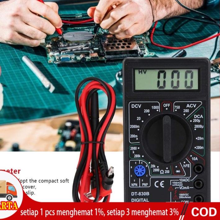 ✦ Multitester Avometer avo digital buzzer DT830B DT830G ✩