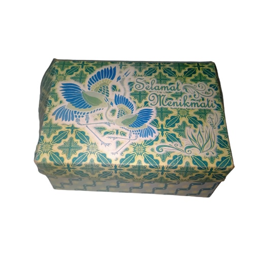 

[70pcs] Dus Kue R3 Selamat Menimati Snack Box | Dus Jajan Pasar | Kotak Kue
