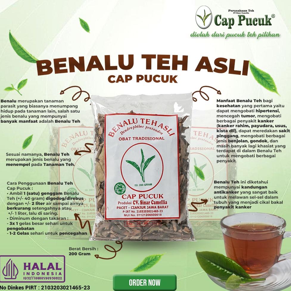 

2.2 BENALU TEH ASLI CAP PUCUK Fitur utama