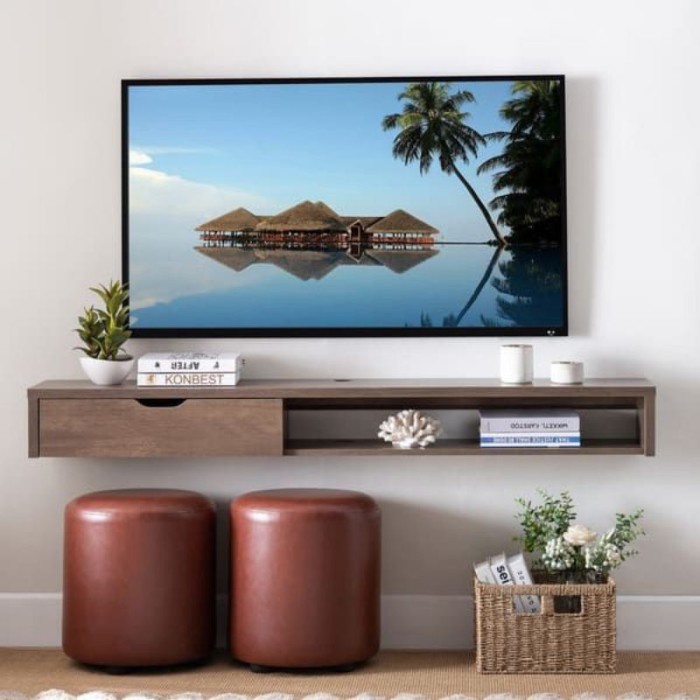 Terlaris Meja Tv Minimalis Bufet Tv Murah Lemari Gantung Dinding Lemari Tv