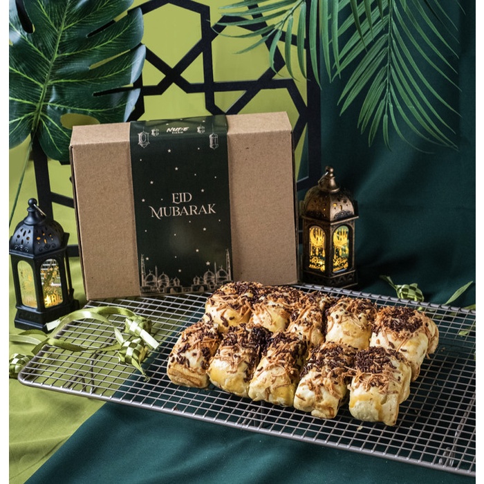 

Ramadhan Healthy Hampers Bolen Pisang Coklat | NUDE Gluten Free-Set B - Vegan, Pisang Coklat