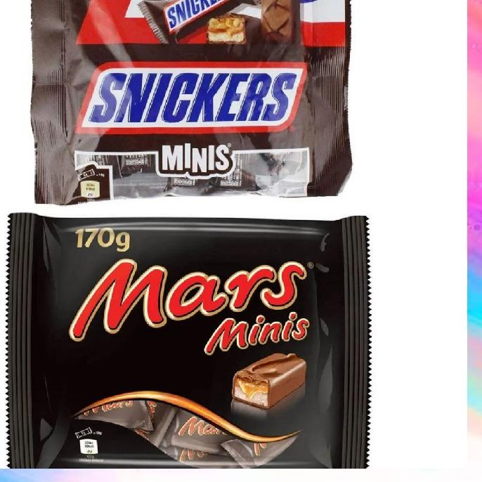 

➩ Coklat Chocolate Original mars snickers Minis Travel Edition ✮