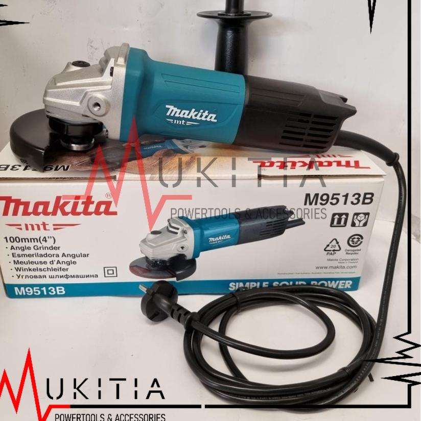 Koleksi Terbaru.. Gerinda Makita 9513 B 9513B Hand Grinder Gerinda Tangan Makita Angle Grinder