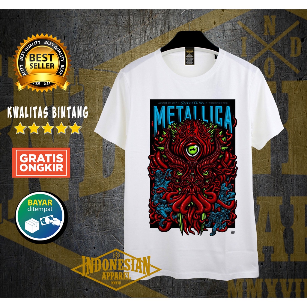kaos distro band music metallica c 59