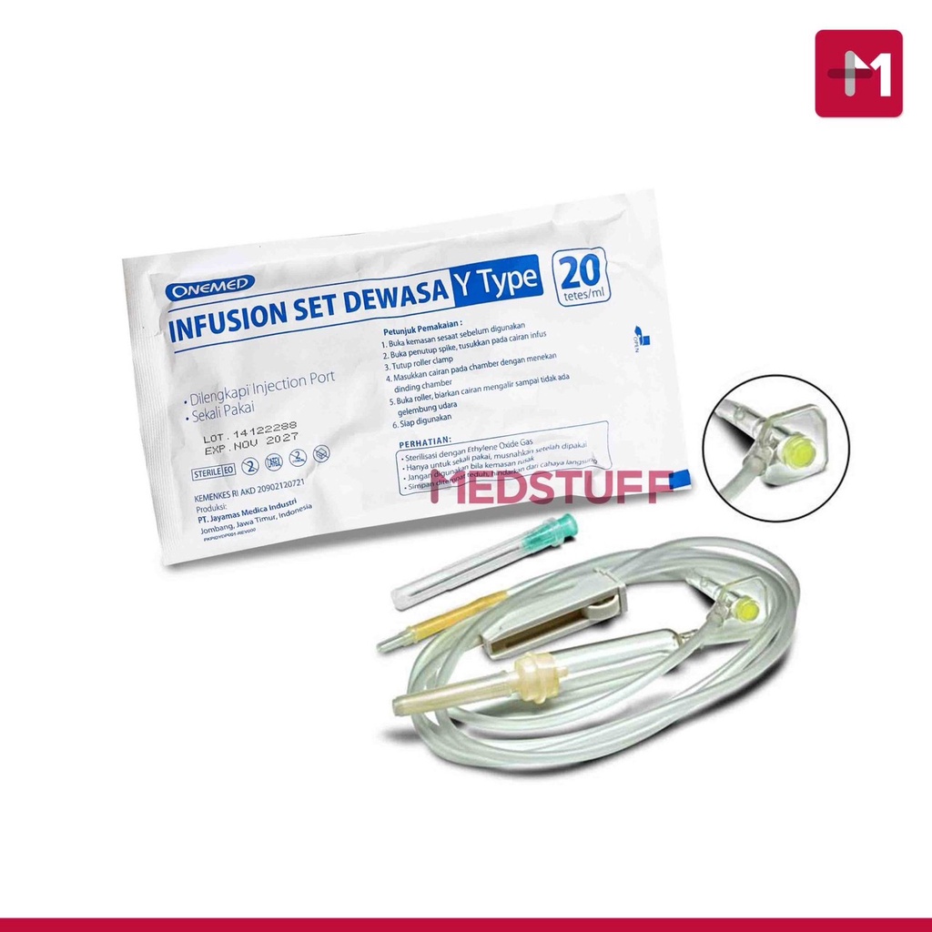Infus Set Y Type Onemed Selang Infus Y Type Infusion Set