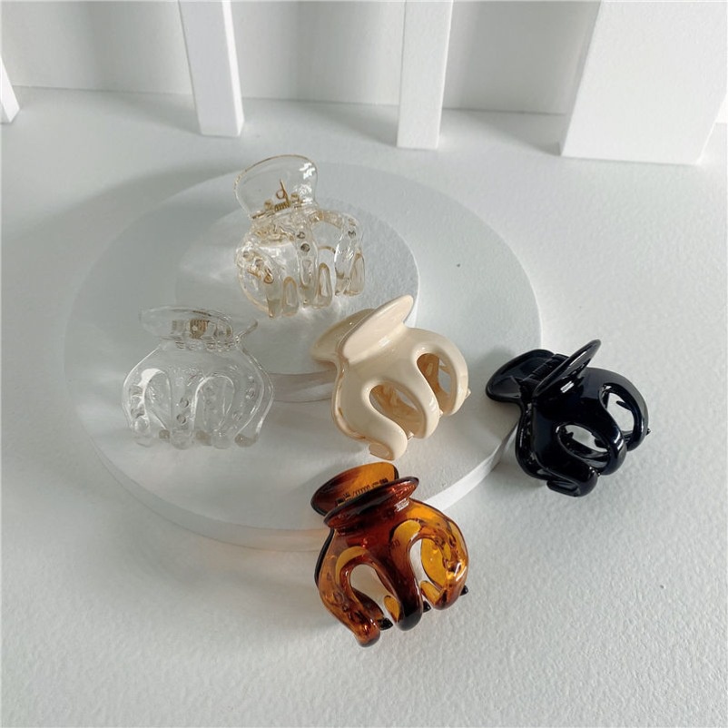 Jedai 2.5CM Jepit Rambut Tebal Jepitan Dove Glossy 3 Cakar Premium Aksesoris Cepol Hijab