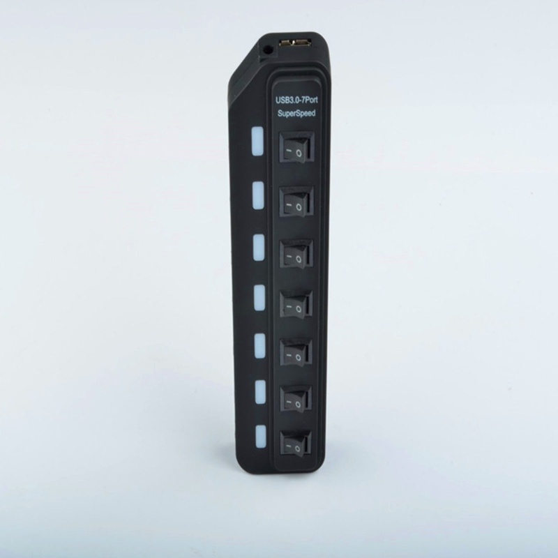 Zzz 7-port USB3.0 Hub Dengan Saklar On Off USB Splitter Adaptor Expander Multi port