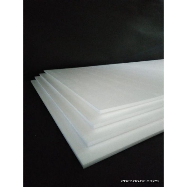 Polyfoam 2mmx100cmx50cm (4 lbr) Import Depron Foam Foamboard Maket PS-Foam Sheet Lembaran