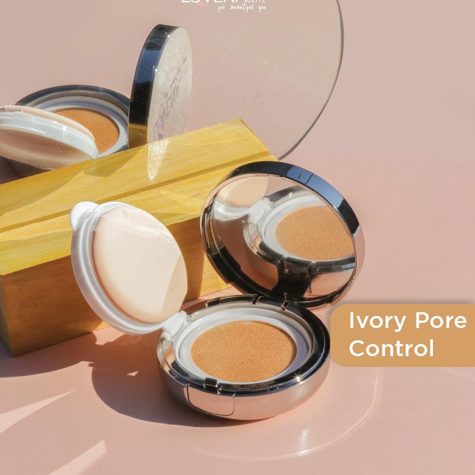 ● LUVENA GLITZ Ivory Pore Control Cushion ✩