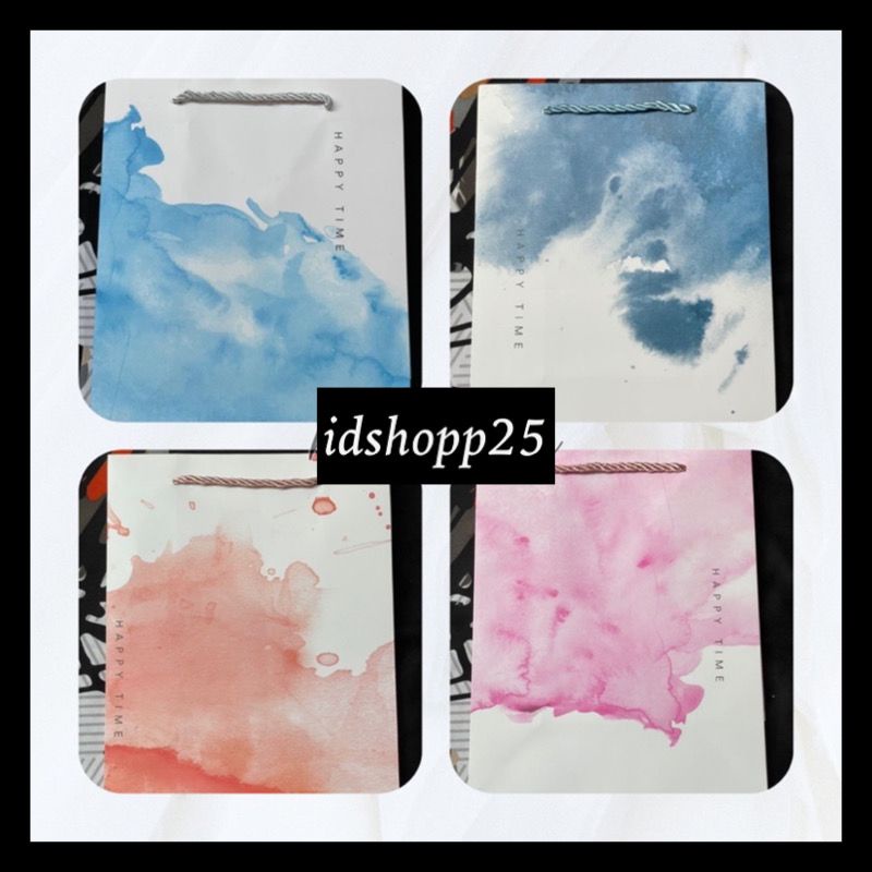 PAPER BAG PAPERBAG M MOTIF TAS KERTAS PERNIKAHAN KADO ULANG TAHUN ANAK DEWASA