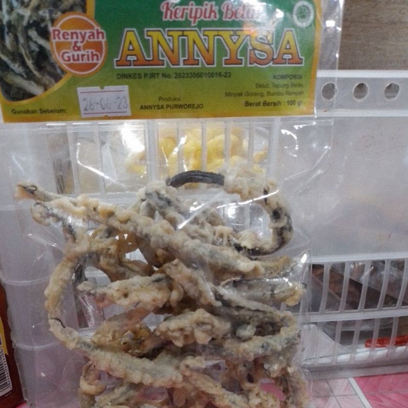 

KERIPIK BELUT/WELUT OLEHOLEH KEBUMEN