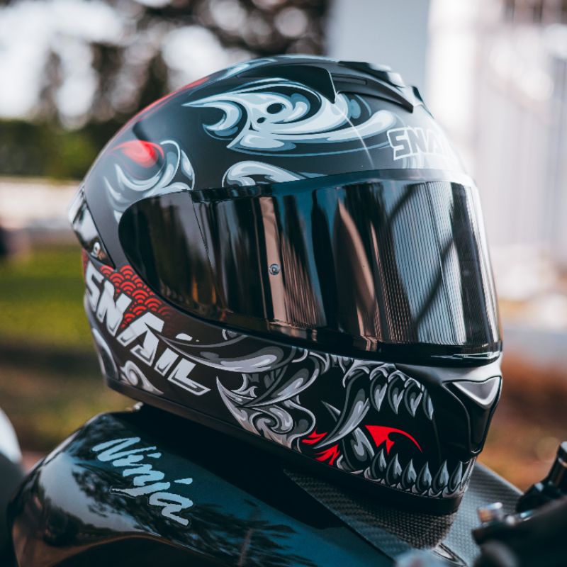 VISOR DARKSMOKE SNAIL FFS2