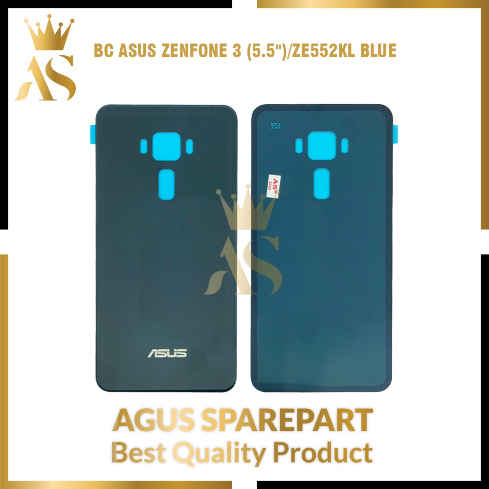 TUTUP BELAKANG ASUS ZENFONE 3 (5.5") / ZE552KL BLUE / BACK DOOR / BACK COVER