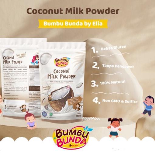 

12.12 MALL Bumbu Bunda santan by Elia Organic Coconut Milk Powder Santan Bubuk Organik 100% Kelapa Murni Non Pengawet Gluten Free Sumber Serat serbuuu !