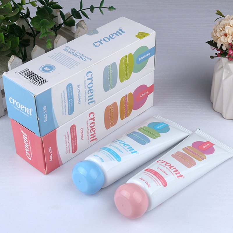 Pasta Gigi Pemutih Croent Macaron Whitening Toothpaste 100gr Untuk Menghilangkan Plak Dan Karang Gigi Serta Menghilangkan Bau Mulut