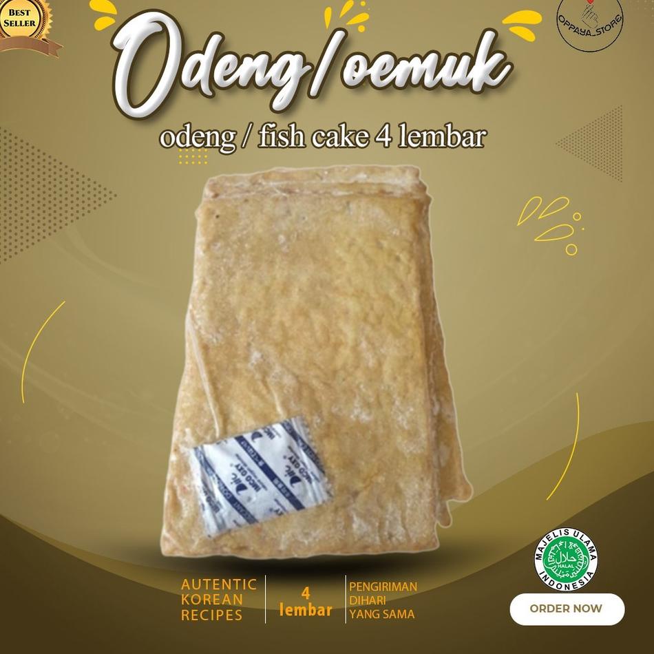 

5.5 COD Odeng Eomuk 4Lembar 200Gr Tanpa Saus