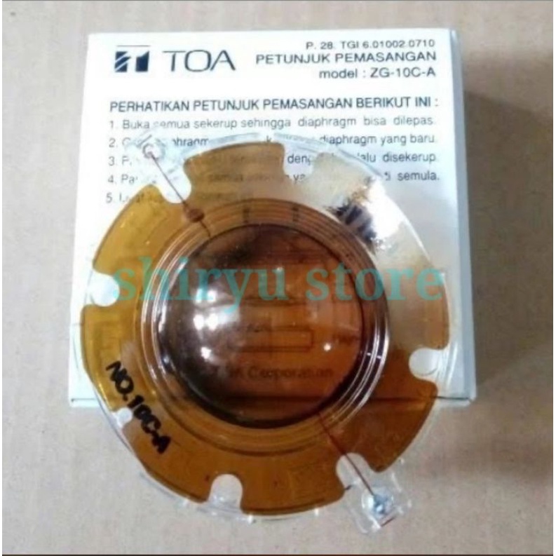 Spul Corong TOA ZH-2015 ZH-4015 ZH-625 S SM Diaphragm ZR-2230W ZG-10CA