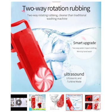 REWASH & RECLEAN MESIN CUCI PORTABEL Model Number: GT-16AC