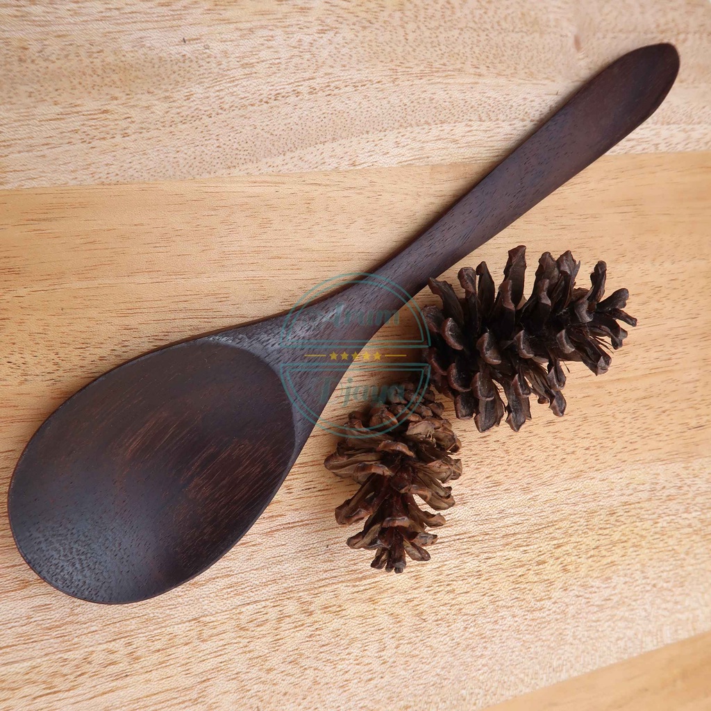 Sendok Kayu Sendok Sup Wooden Spoon Soup Spoon Sendok Aesthetic Sendok Unik Sendok Makan