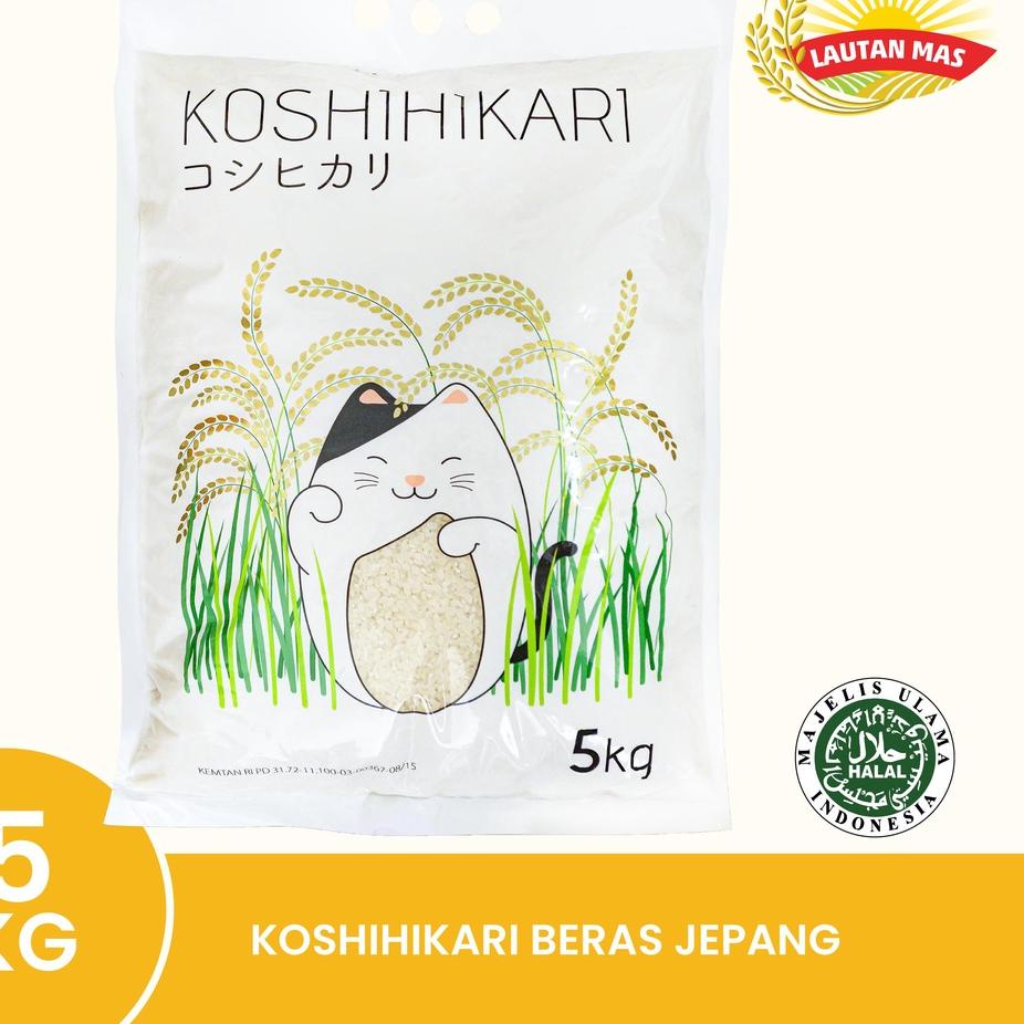 

✭ Koshihikari Beras Jepang 5KG ☛