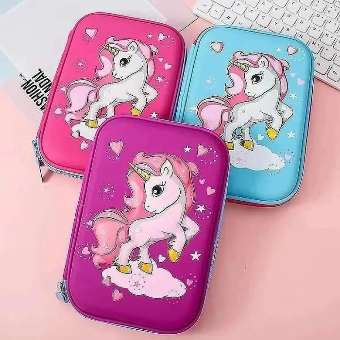 

Kotak Pensil Karakter 3D Hardtop Tempat Pensil Timbul Anak Cewe Tk/Sd