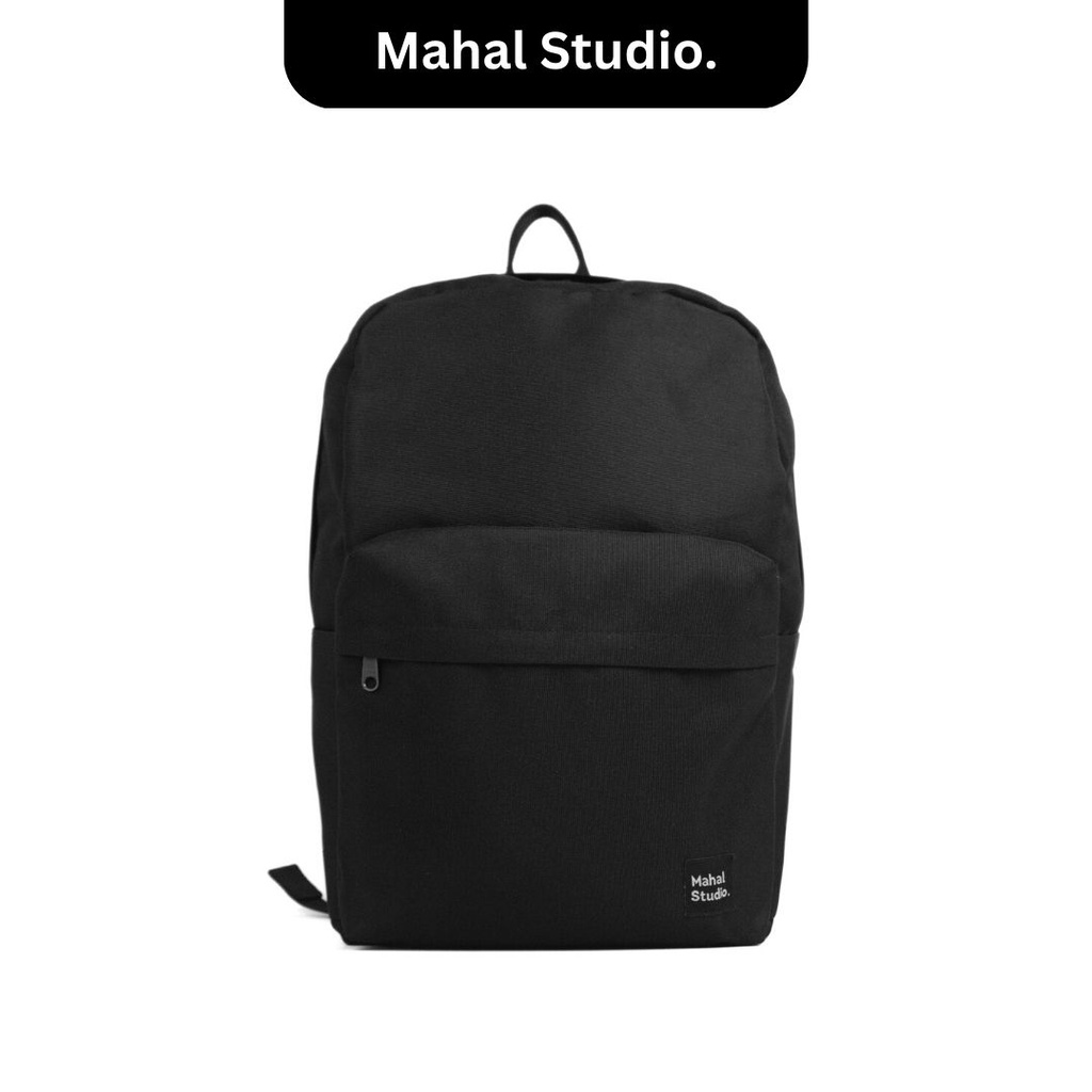 Mahal Studio BRIDGESTONE Tas Ransel Kasual Laptop Pria Tahan Air untuk Kuliah Sekolah Basic Simple