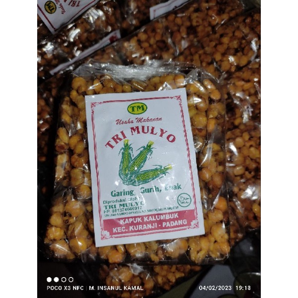 

GARNING JAGUNG GORENG, KEDELAI GORENG 250GRAM, 500GRAM, 1KG