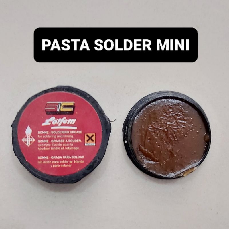 Pasta Solder Mini Minyak Solder Soldering Paste