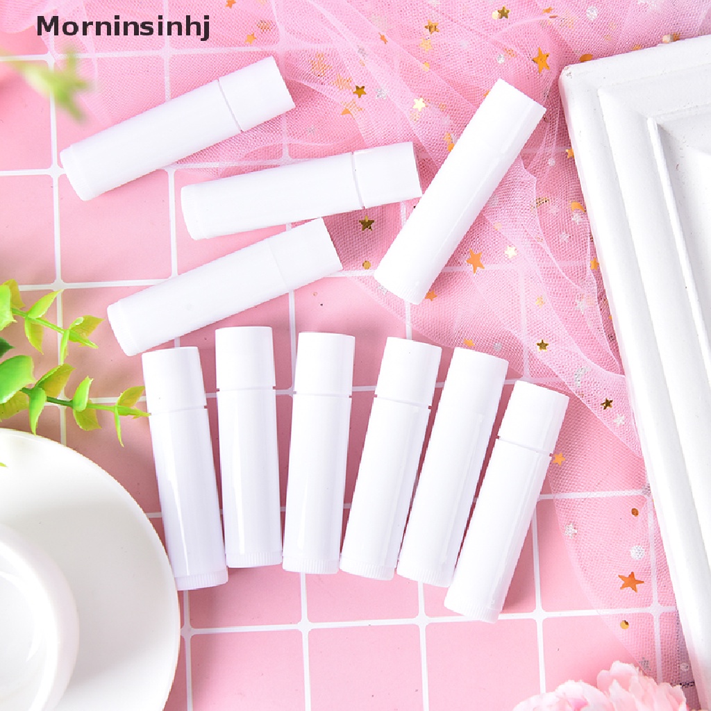 Mornin 10pcs 5g 7warna Tabung Bibir lip balm Wadah Wadah Kosong Kosmetik id