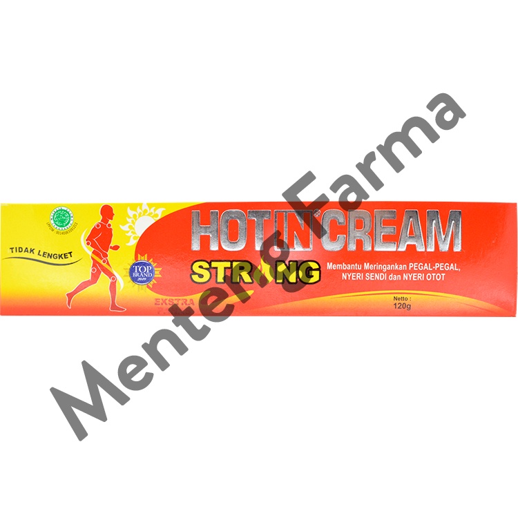 Hot In Cream Strong 120 Gr - Pereda Nyeri Otot dan Sendi Extra Panas