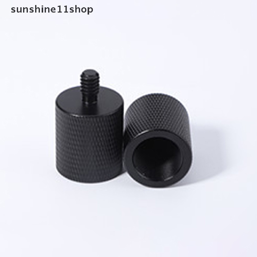 Sho5/8-27 Ke 1/4 3/8 Screw Microphone Holder Konversi Sekrup Mic Stand Monopod Tripod Adapter Mount Sekrup Untuk Lampu Flash N