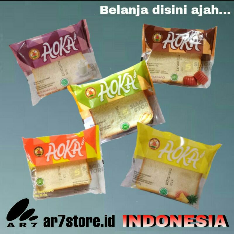 

AOKA Roti panggang all varian 65 gram