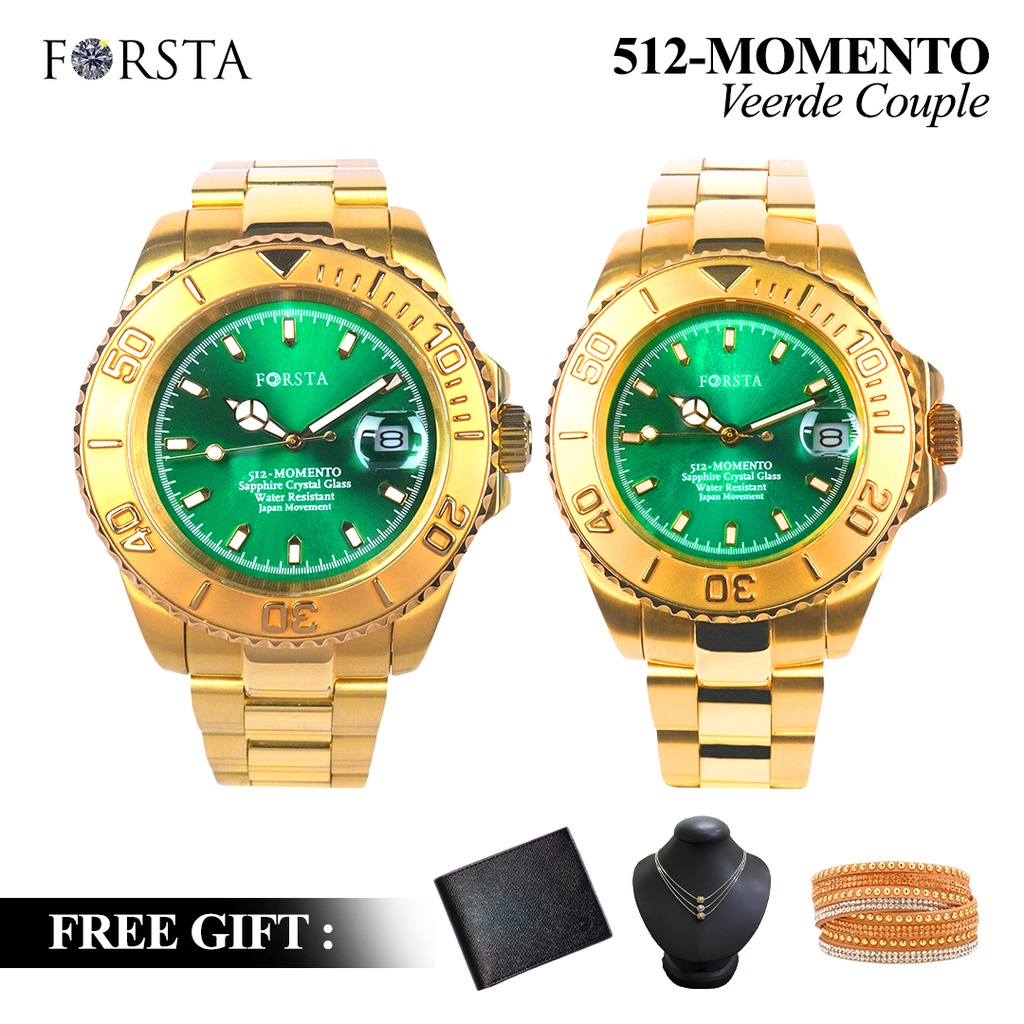 JAM Forsta 512 Momento Veerde-Couple Jam Tangan Kesehatan
